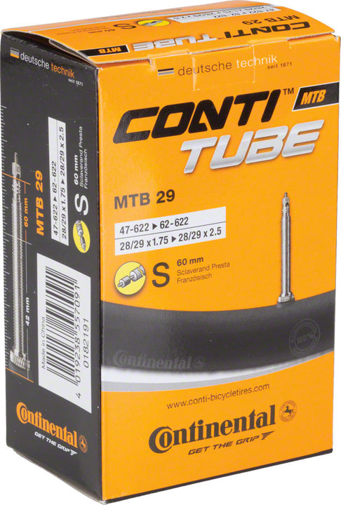Cámara de aire Continental Standard - 29 x 1,75 - 2,5 60 mm Válvula Presta