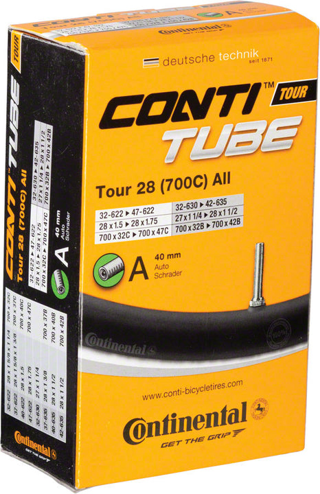 Continental Standard Tube - 700 x 32-47mm 40mm Schrader Valve