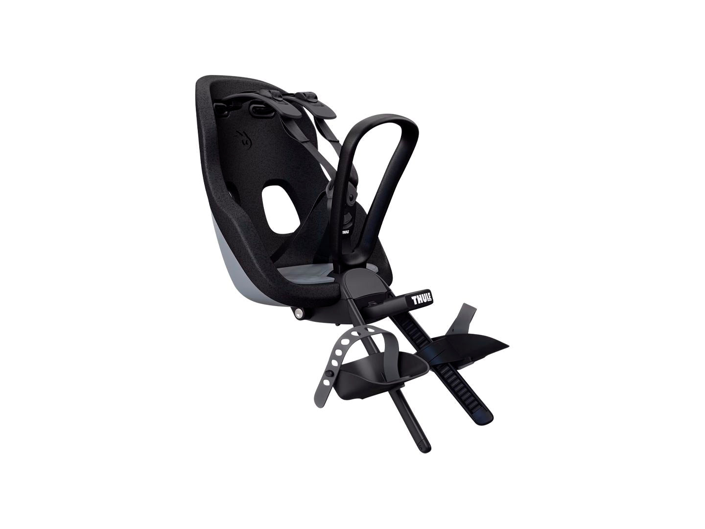 Thule Yepp Nexxt Mini Mount Grey Front Childseat
