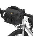 Topeak Compact Handlebar Bag/Fanny Pack - Includes Fixer 8 Black