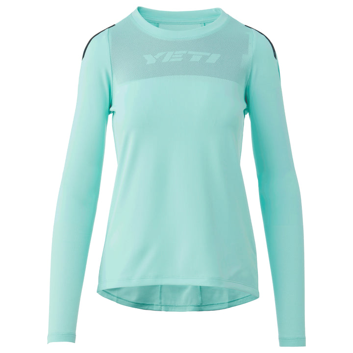 Maillot de manga larga Yeti Cycles Turq Air para mujer