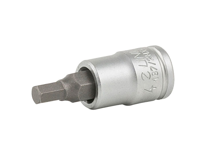 Punta hexagonal Tool Unior de 1/4" y 4 mm
