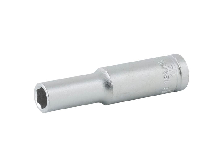 Dado largo Tool Unior de 1/4" y 6 mm