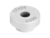 Adaptador de prensa de cojinetes Tool Unior de 17 x 26 mm cada uno