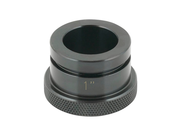 Adaptador de ajuste de carrera de corona Tool Unior de 1 pulgada, color negro