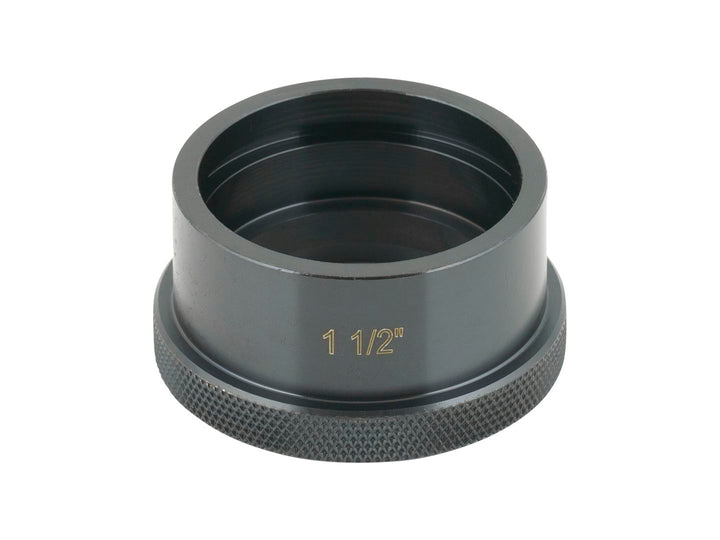 Adaptador de ajuste de pista de corona Tool Unior de 1-1/2 pulg., color negro