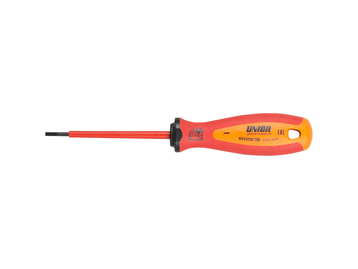 Destornillador plano extra pequeño Tool Unior