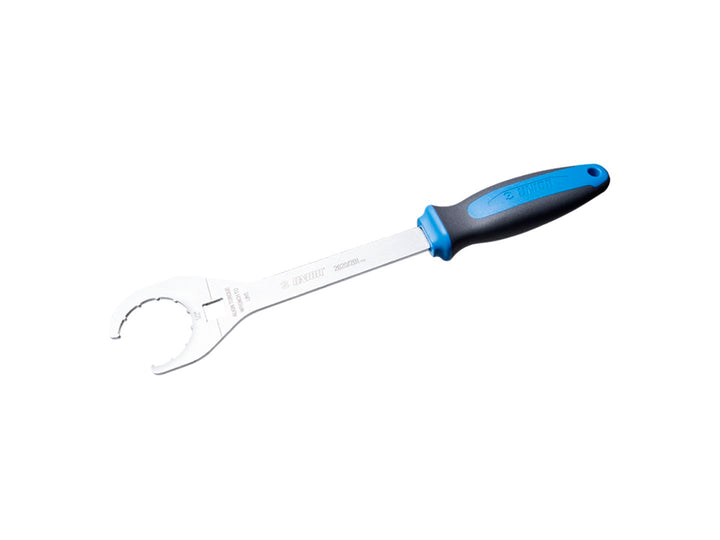 Llave de extremo abierto para pedalier Unior BSA30, color gris y rojo
