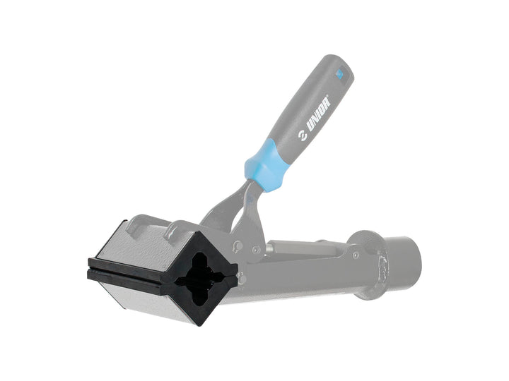 Abrazadera de reparación Tool Unior con cubierta de goma negra