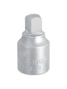 Adaptador de dado Tool Unior con entrada de 1/2" a 3/8"