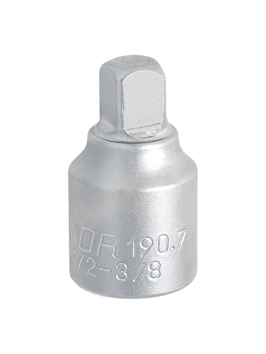 Adaptador de dado Tool Unior con entrada de 1/2" a 3/8"