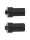 Par de adaptadores de eje pasante para soporte de centrado Tool Unior de 12 mm