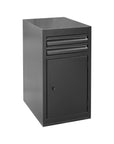 Tool Unior Workbench Single Center Cabinet Black