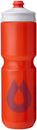 Botella de agua Hydrapak Polar Breakaway Surge - 30 oz, color naranja, paquete de 2