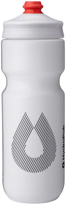 Botella de agua Hydrapak Polar Breakaway Surge - 25 oz, color blanco (paquete de 2)