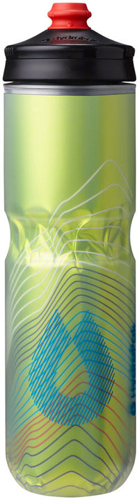 Botella de agua térmica Hydrapak Polar Surge Ascent - 24 oz (amarillo)