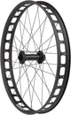 Ruedas de calidad con trinquetes de oso/rueda delantera Blizzerk de 26", 15 x 150 mm, 6 tornillos, color negro