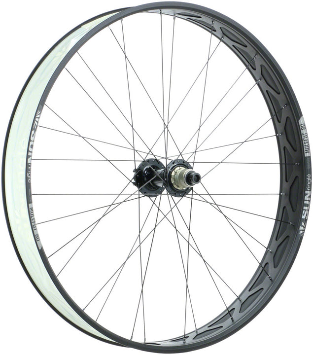 Rueda trasera Sun Ringle Mulefut 80SL V2 - 27,5" 12 x 197 mm, 6 tornillos, microestriado / XD BLK