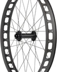 Rueda delantera Blizzerk de 27,5", 15 x 150 mm, 6 tornillos, 32 agujeros, color negro