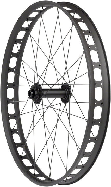 Rueda delantera Blizzerk de 27,5", 15 x 150 mm, 6 tornillos, 32 agujeros, color negro