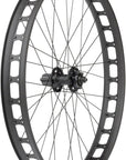 Rueda trasera Blizzerk de 26" con cierre rápido y 135 mm, Pugsley de 6 tornillos, HG 11 MTN, 32 agujeros, color negro
