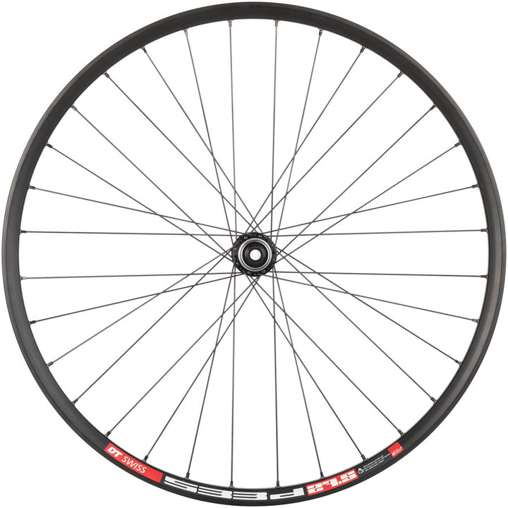 Rueda delantera Quality Wheels 105/DT 533d de 27,5", 12 x 100 mm, con bloqueo central, color negro
