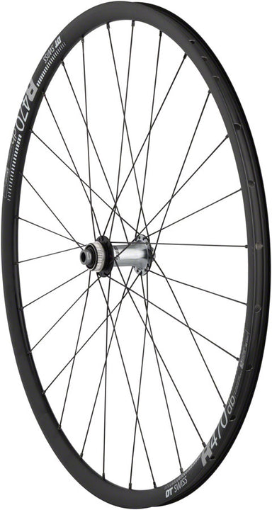 Rueda delantera Quality Wheels Ultegra/DT R470db - 700 12 x 100 mm Center-Lock BLK