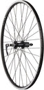 Quality Wheels Value Double Wall Series Rear Wheel - 26" QR x 135mm Rim Brake HG 10 BLK Clincher 32H