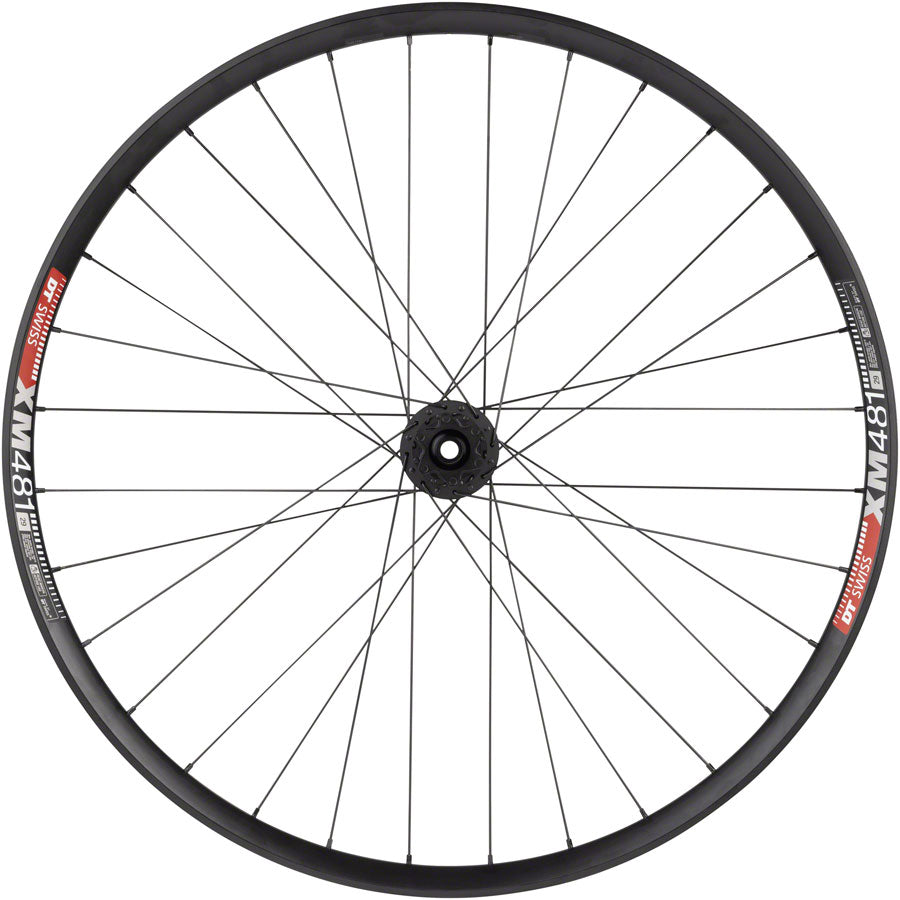 Rueda trasera Quality Wheels DT 350/DT XM481 de 29&quot;, 12 x 157 mm, 6 tornillos, XD, negra