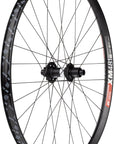 Rueda trasera Quality Wheels DT 350/DT XM481 de 27,5", 12 x 157 mm, 6 tornillos, microestriado, negra