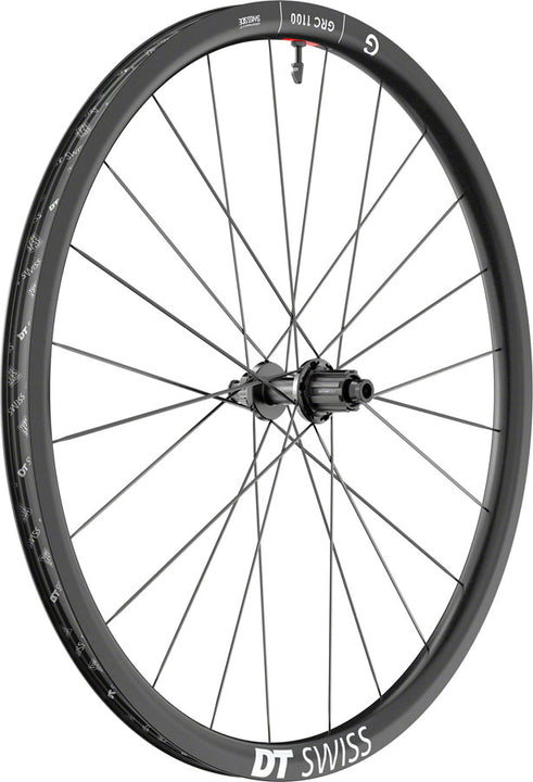 Rueda trasera DT Swiss GRC 1100 DICUT 30 - 700 12 x 142 mm CenterLockN3W Trinquete EXP 36 BLK