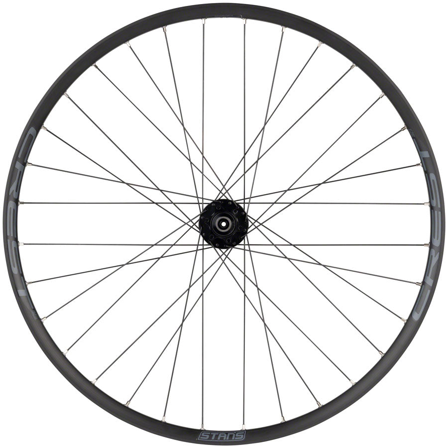 Rueda delantera Stans Crest S2 - 26&quot; QR x 100 mm, 6 tornillos, negra