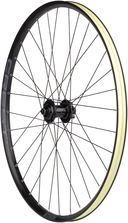 Rueda delantera Stans Crest S2 - 27,5&quot; QR x 100 mm, 6 tornillos, negra