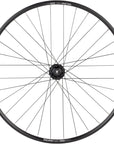 Quality Wheels Value Double Wall Series Disc Front Wheel - 27.5" QR x 100mm 6-Bolt/Rim BLK