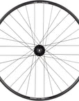 Quality Wheels Value Double Wall Series Disc Front Wheel - 27.5" QR x 100mm 6-Bolt/Rim BLK