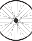 Rueda trasera de disco de doble pared Quality Wheels Value - 27,5" QR x 135 mm, 6 pernos/llanta HG BLK