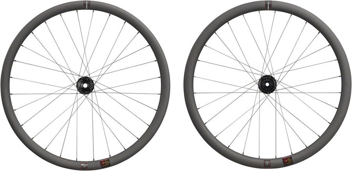Juego de ruedas Reserve Wheels Reserve 34/37 Turbulent Aero - 700 12 x 100/12 x 142 Center-Lock XDR/HG 11R Carbon DT 180 SP