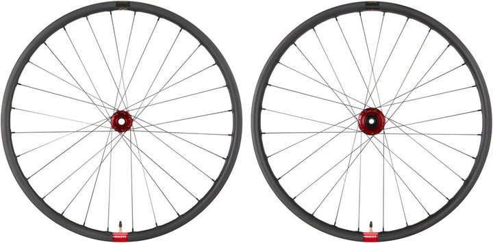 Reserve Wheels Reserve 31 DH Wheelset - 27.5" 20 x 110/12 x 157 6-Bolt HG BLK Chris King
