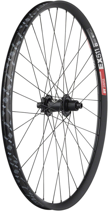 Quality Wheels Industry Nine Hydra / DT Swiss EX511 Rear Wheel - 27.5" 12 x 148mm 6-Bolt Micro Spline BLK