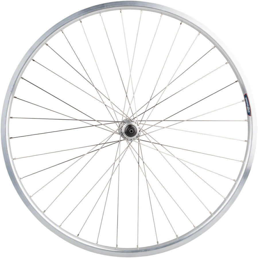 Quality Wheels Value HD Series Rear Wheel - 700 QR x 130mm Rim Brake HG 10 Silver Clincher 36H