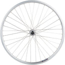 Quality Wheels Value HD Series Rear Wheel - 26" QR x 135mm Rim Brake HG 10 Silver Clincher 36H