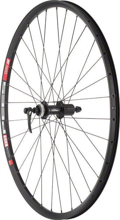 Ruedas de calidad Deore M610/DT 533d, rueda trasera - 29" QR x 135 mm, Center-Lock HG 10 BLK