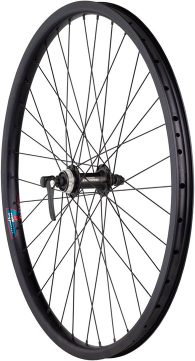 Rueda delantera de disco Quality Wheels Value HD Series - 26" QR x 100 mm Center-Lock BLK