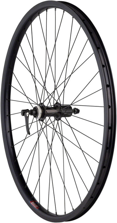 Rueda trasera de disco Quality Wheels Value HD Series - 700 QR x 135 mm Center-Lock HG 10 BLK