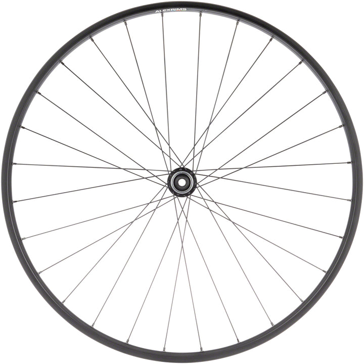 Rueda delantera de disco de doble pared Quality Wheels Value - 700 12 x 100 mm Center-Lock BLK