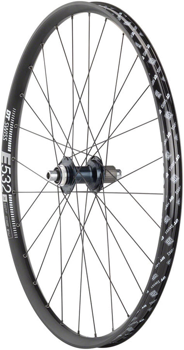 Ruedas de calidad Shimano SLX/DT E532, rueda trasera de 29", 12 x 148 mm, Center-Lock, Micro Spline, color negro