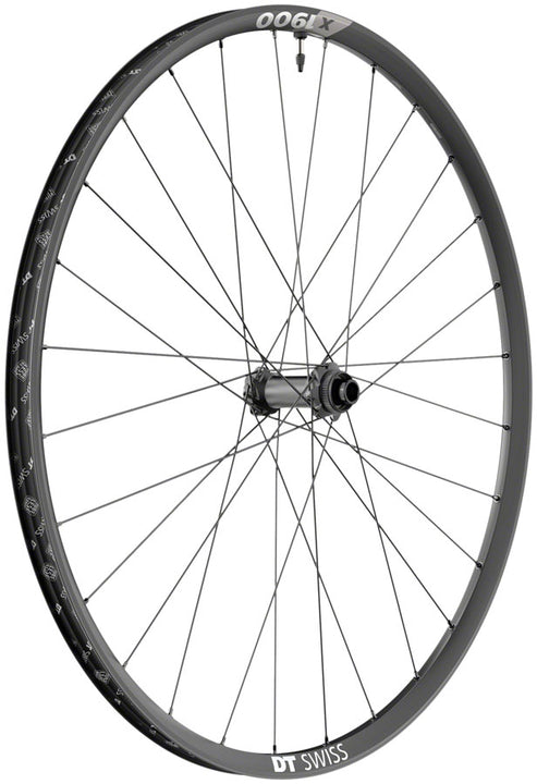 Rueda delantera DT Swiss X 1900 Spline 25 - 29" 15 x 100 mm, Center-Lock, negra