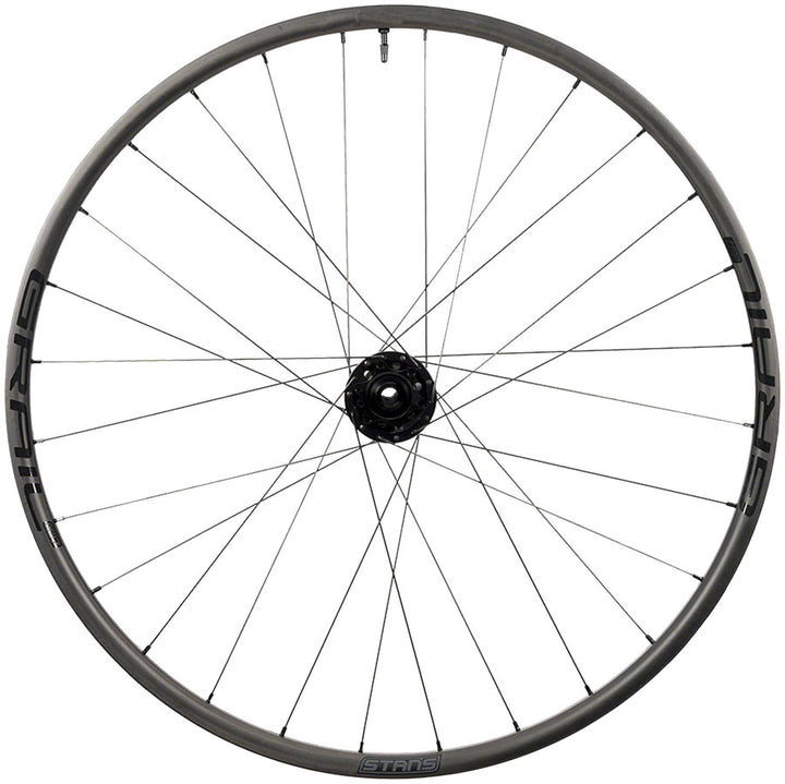 Stans Grail CB7 Front Wheel - 700 12 x 100mm Center-Lock Gray