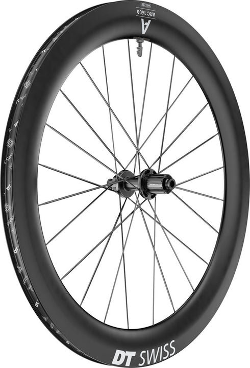 Rueda trasera DT Swiss ARC 1400 DiCut 65 - 700 12 x 142 mm Center-Lock HG11 Road/XDR Ratchet EXP 36 BLK