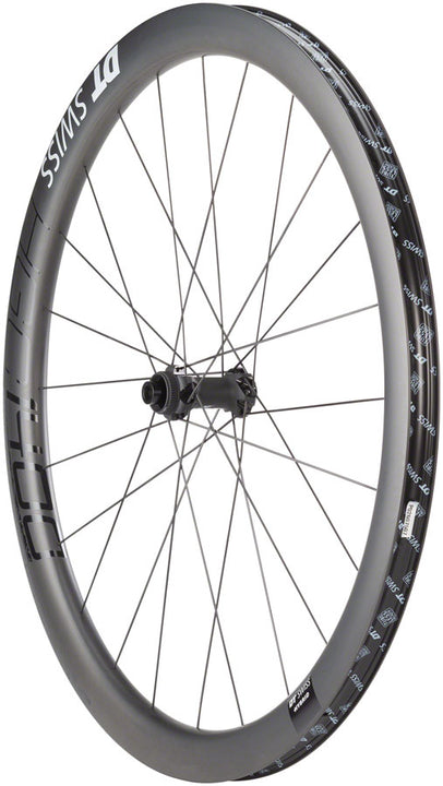 Rueda delantera DT Swiss HGC 1400 Spline 42 - 700 12 x 100 mm, Center-Lock, negra